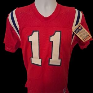 Vintage 1980s NFL sandknit pro line Patriots #11 Urso Jersey new with tags